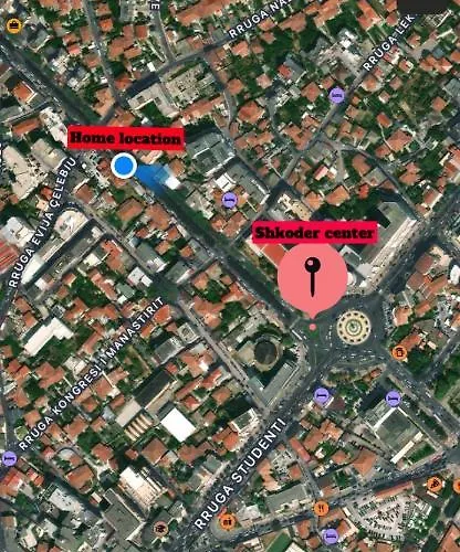 Cozy Center 公寓 Shkodër